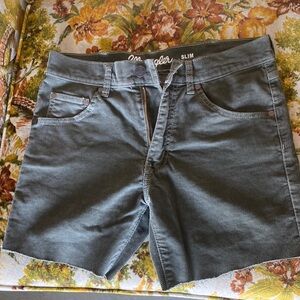 Corduroy Wrangler cut off shorts